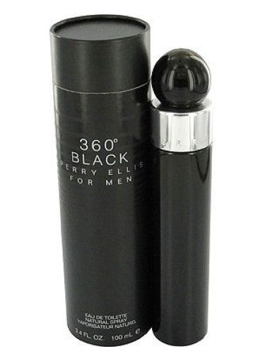 PERRY ELLIS - 360 BLACK - 100ML EDT - PARA HOMBRE