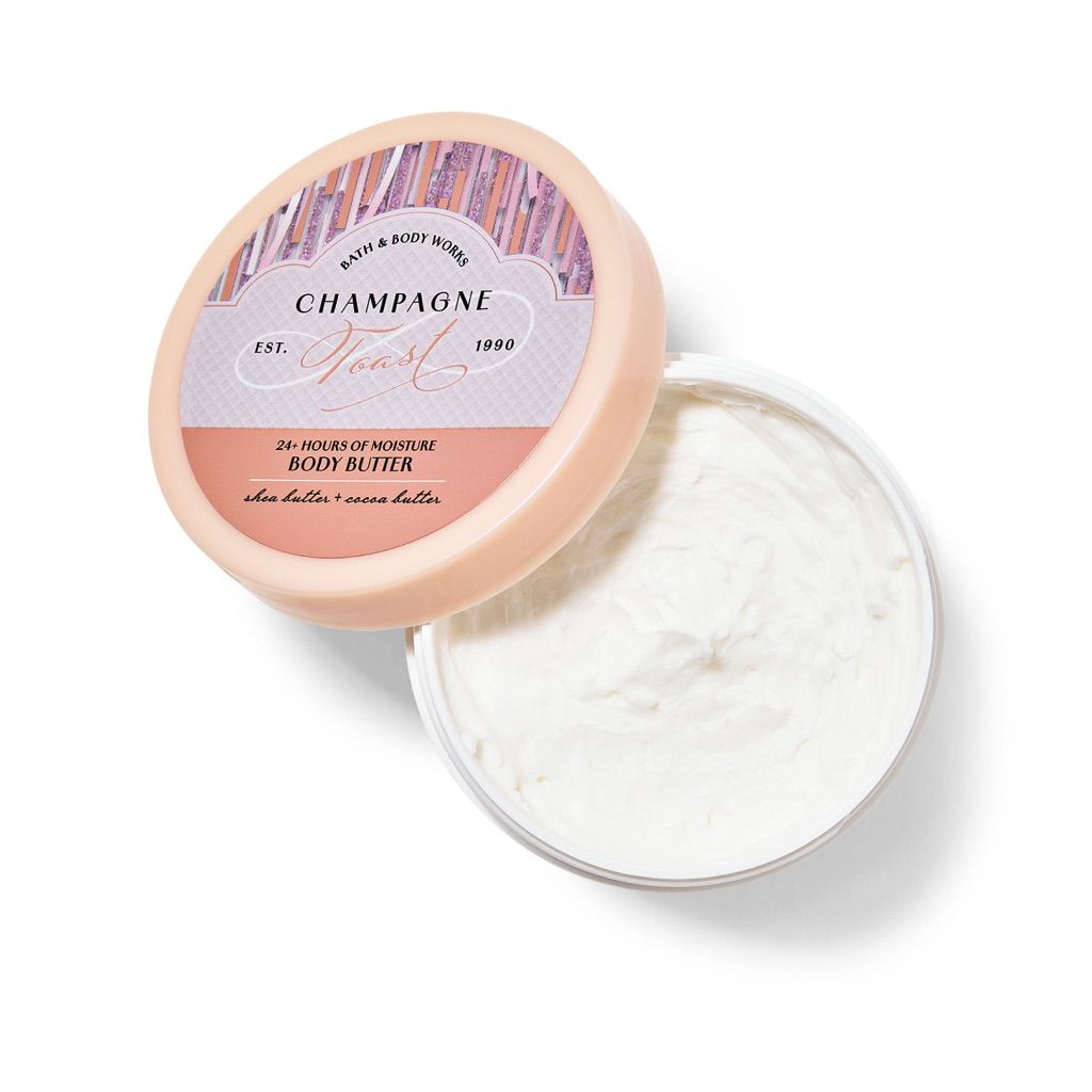 BATH & BODY WORKS - CHAMPAGNE TOAST - BODY BUTTER 236ML MUJER