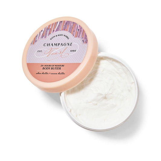 BATH & BODY WORKS - CHAMPAGNE TOAST - BODY BUTTER 236ML MUJER