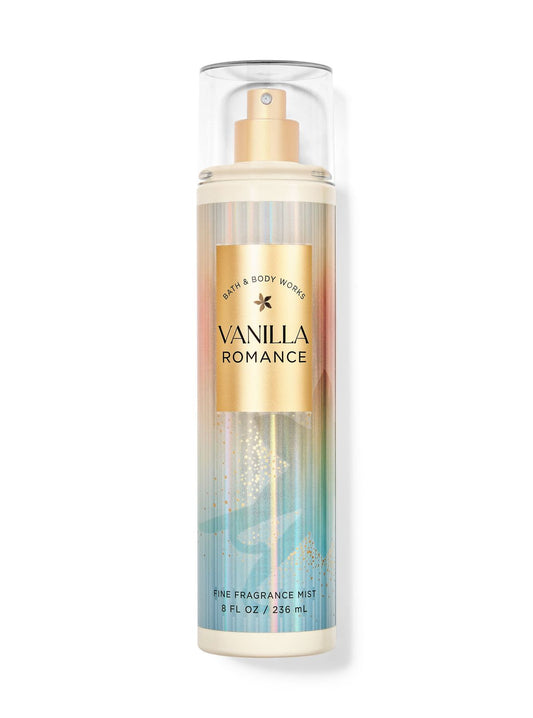 BATH & BODY WORKS - VANILLA ROMANCE- BODY MIST 236ML MUJER