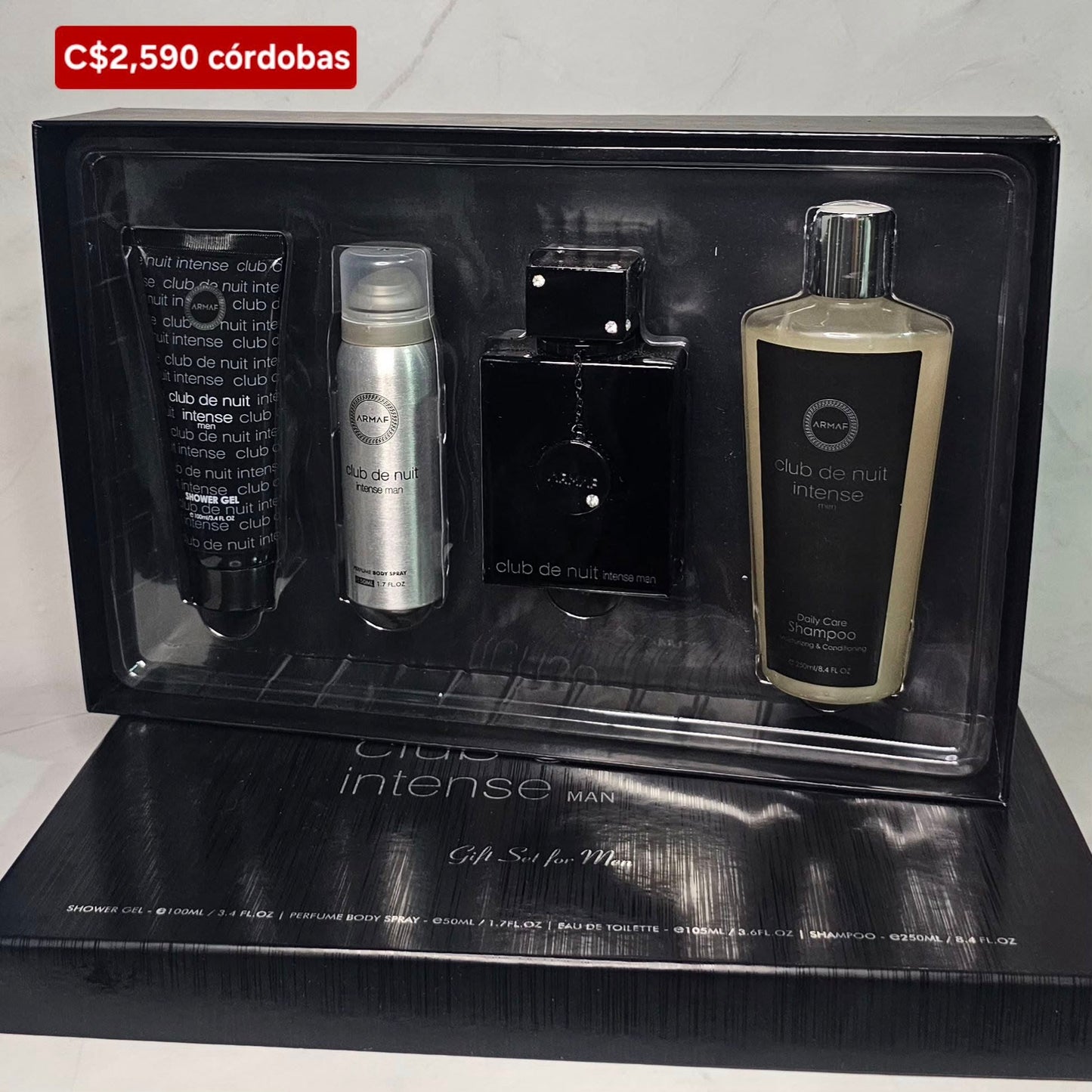 ARMAF SET CLUB DE NUIT INTENSE 105ML EDT -LA BESTIA NEGRA