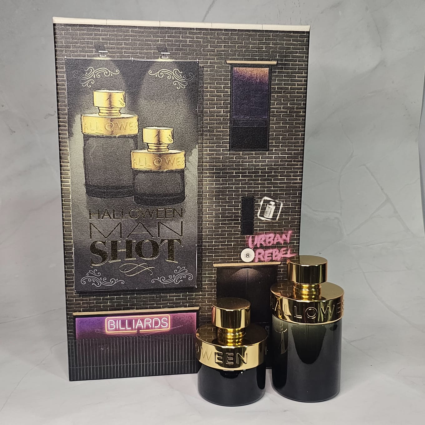 HALLOWEEN MAN SHOT SET DE PERFUMERIA 2PZAS PARA HOMBRE