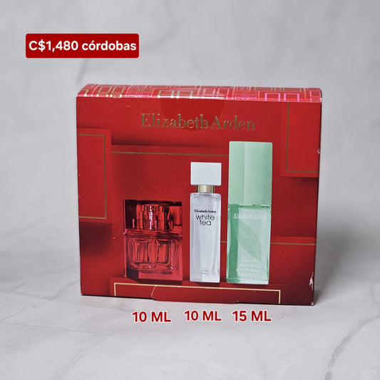 MINI SET  ELIZABETH ARDEN  3*15ML PARA  MUJER