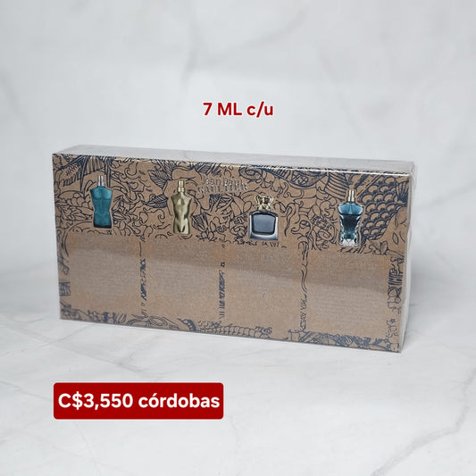 MINI SET JEAN PAUL GAULTIER 4*7ML PARA HOMBRE