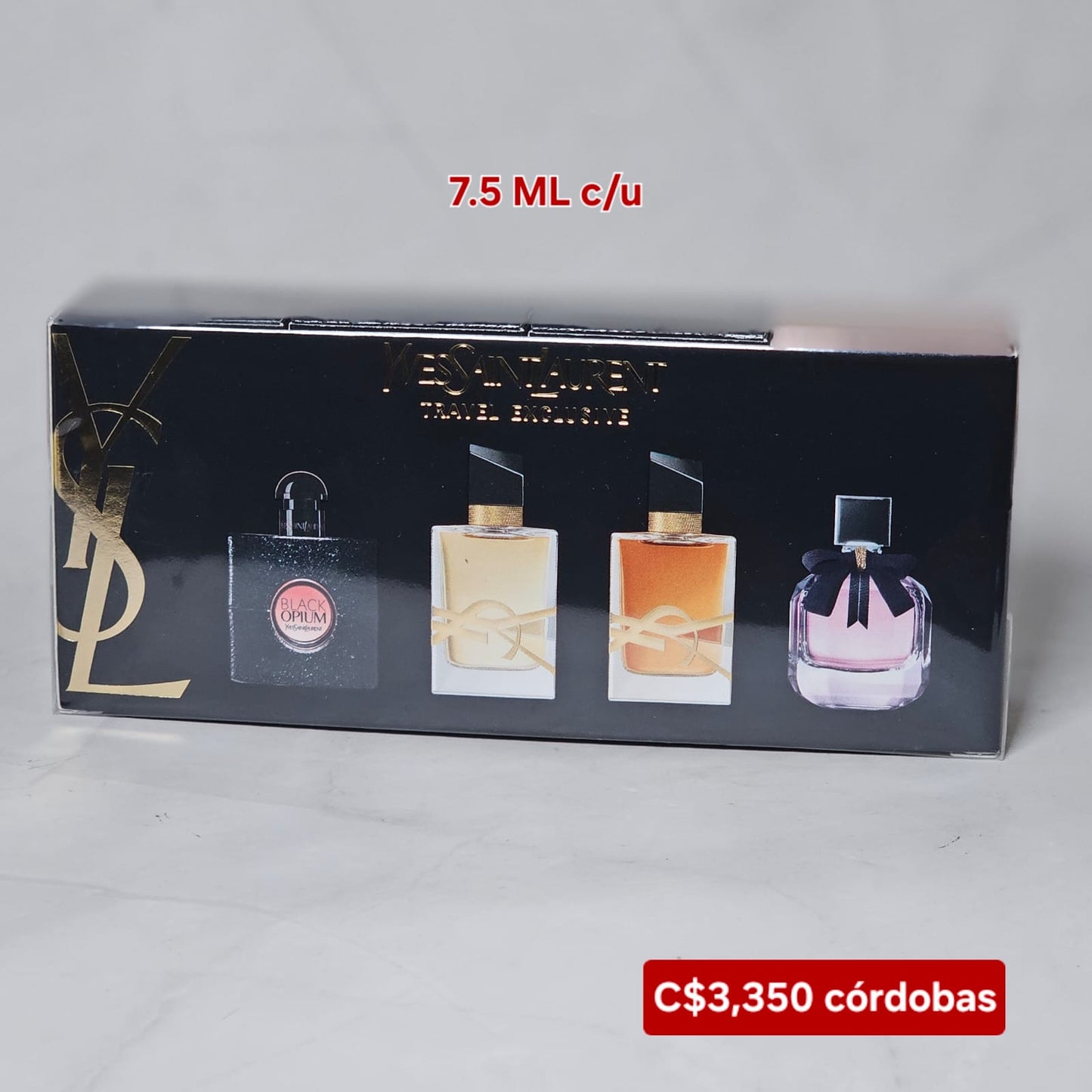 MINI SET YSL 4*5ML PARA MUJER