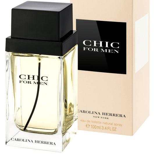 CAROLINA HERRERA CHIC 100ML EDT PARA HOMBRE