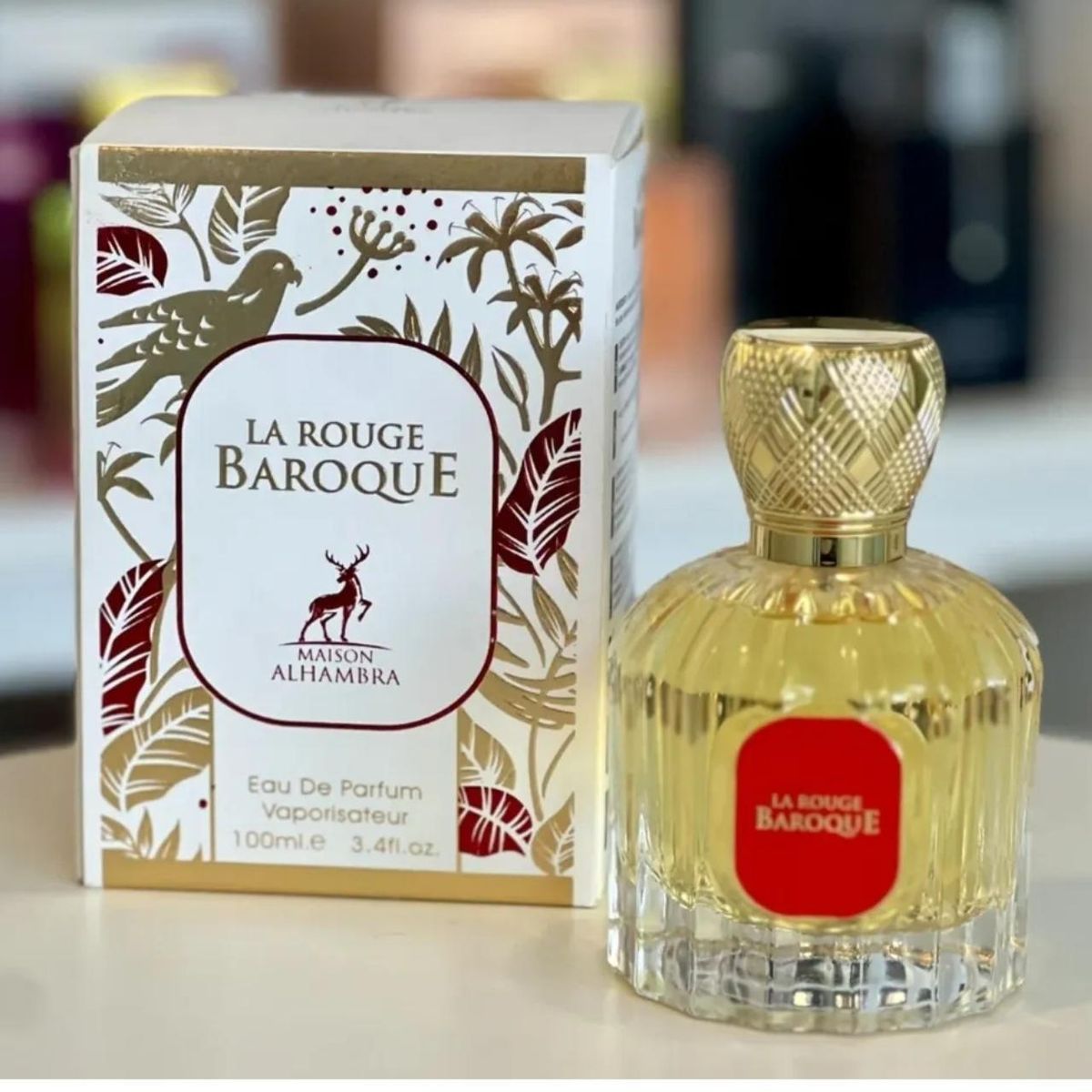 MAISON ALHAMBRA BAROQUE ROUGE 540 100ML EDP MUJER INSPIRADO EN BACARAT ROUGE 540