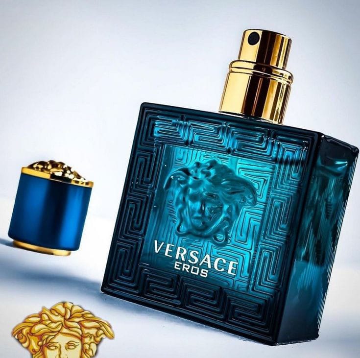 SET VERSACE - EROS 4 PIEZAS 100ML EAU DE PARFUM - PARA HOMBRE