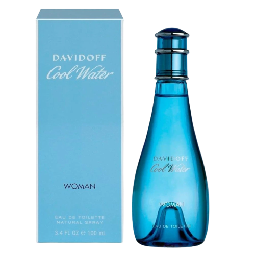 DAVIDOFF COOL WATER 100ML EDT PARA MUJER